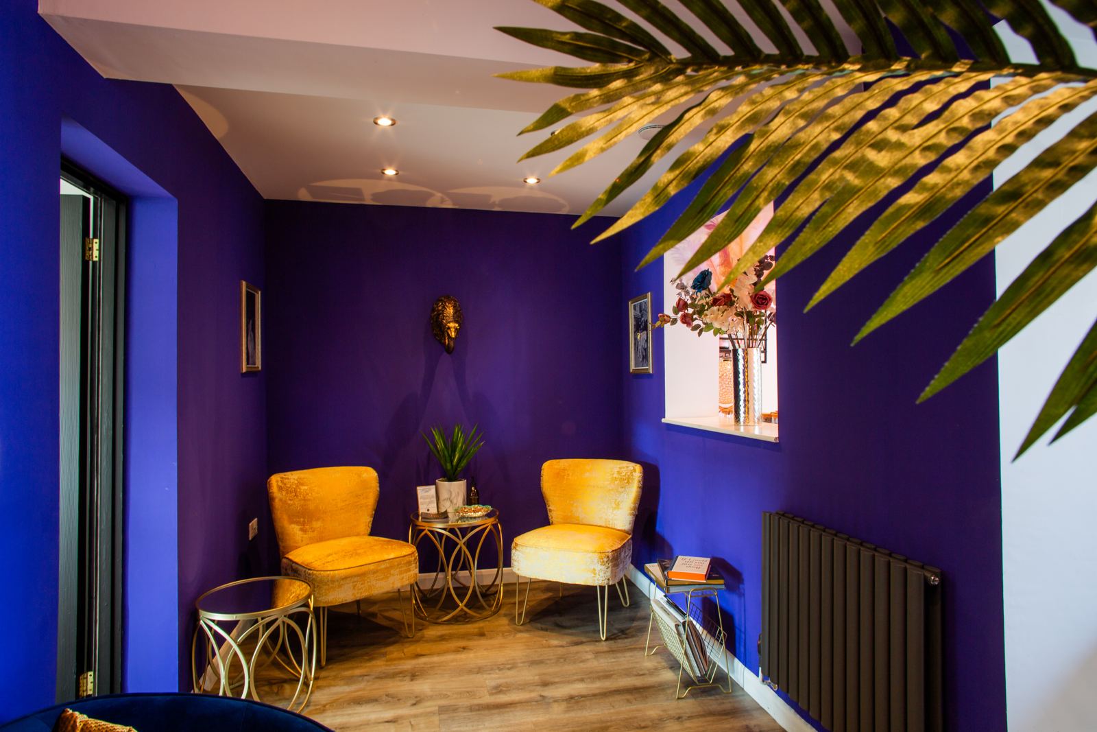 Danielle Sarah Hair salon seating area