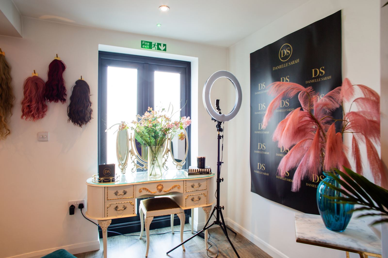 Danielle Sarah Hair salon styling area